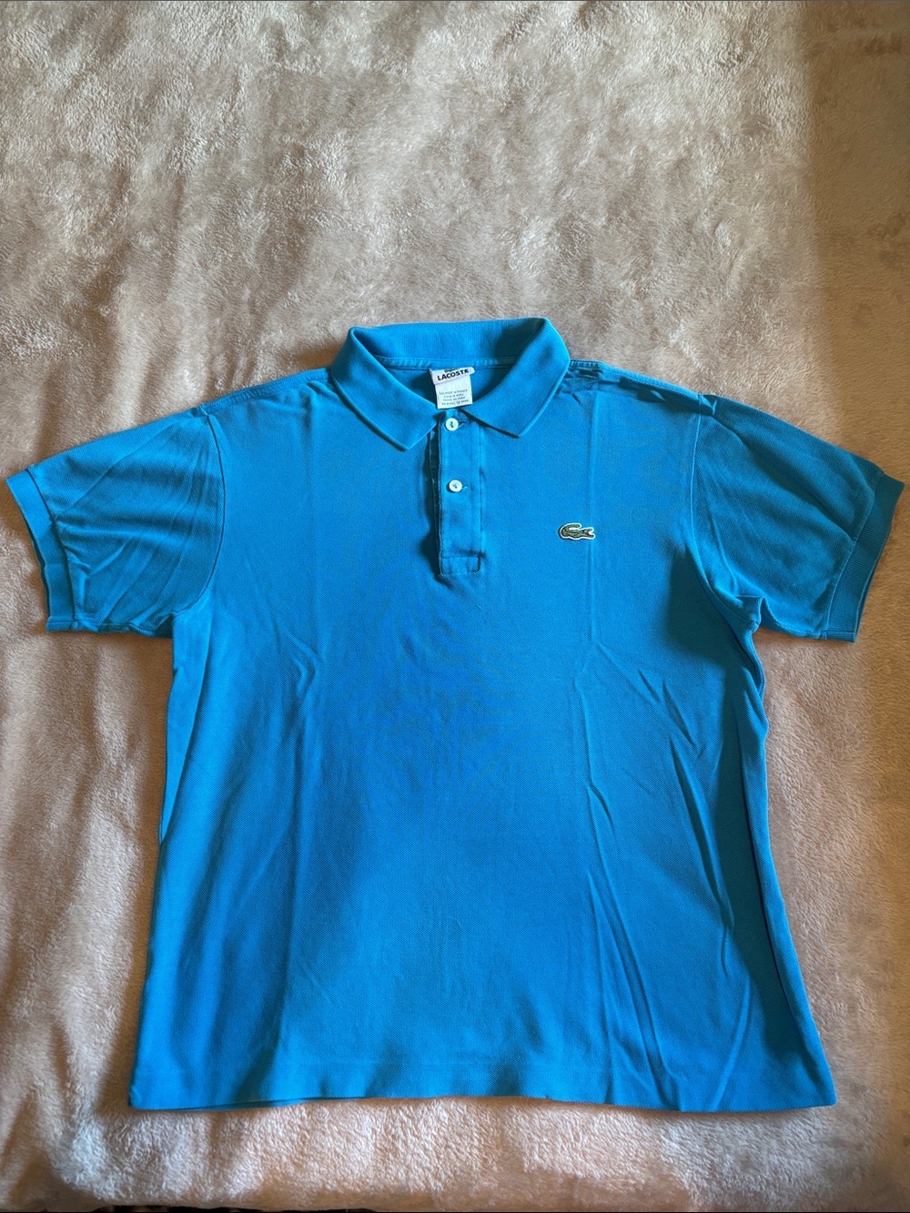 Lacoste Men's Bright Turquoise Polo Shirt